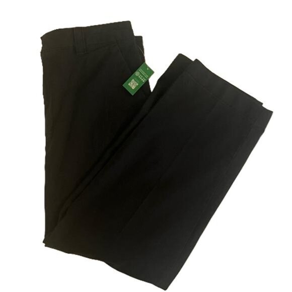 Gap Mid Rise Straight Up Khaki Pants Trousers Stretch Pockets Womens 6 - Picture 1 of 6